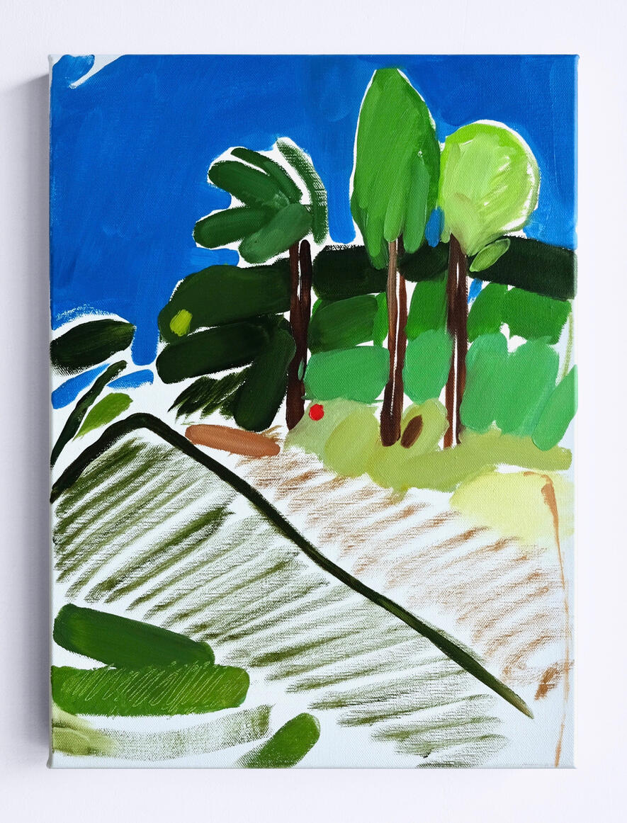 For Emma, 2018, Oil on canvas, 40 x 30 cm