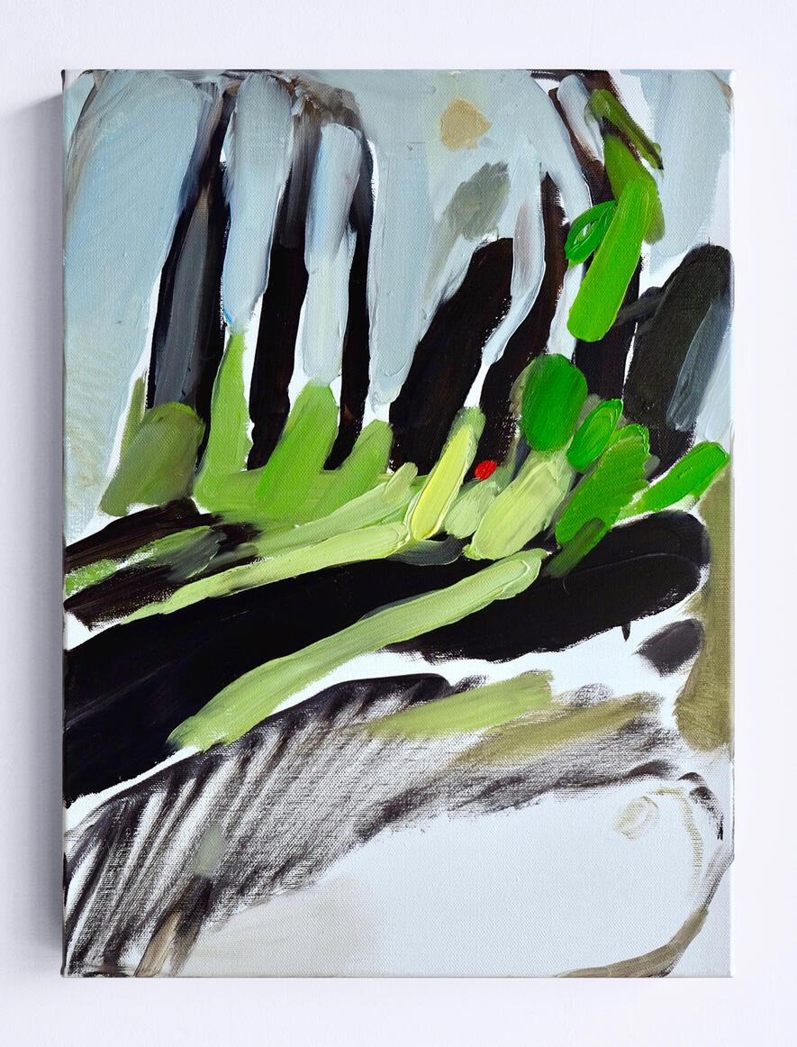 Landscape, 2018, Oil on canvas, 40 x 30 cm