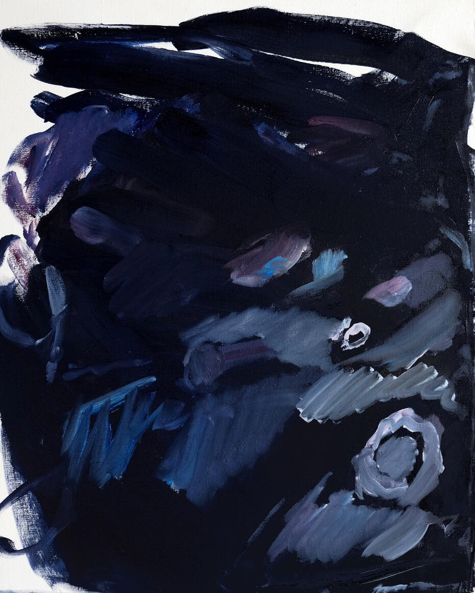 Water Sketch, 2019, oil on canvas